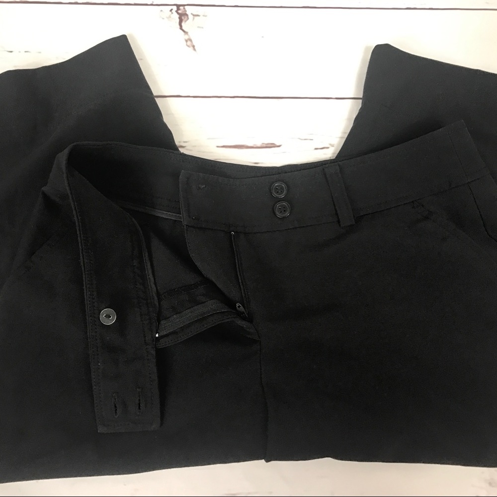 Capri Dress Pants Black Size